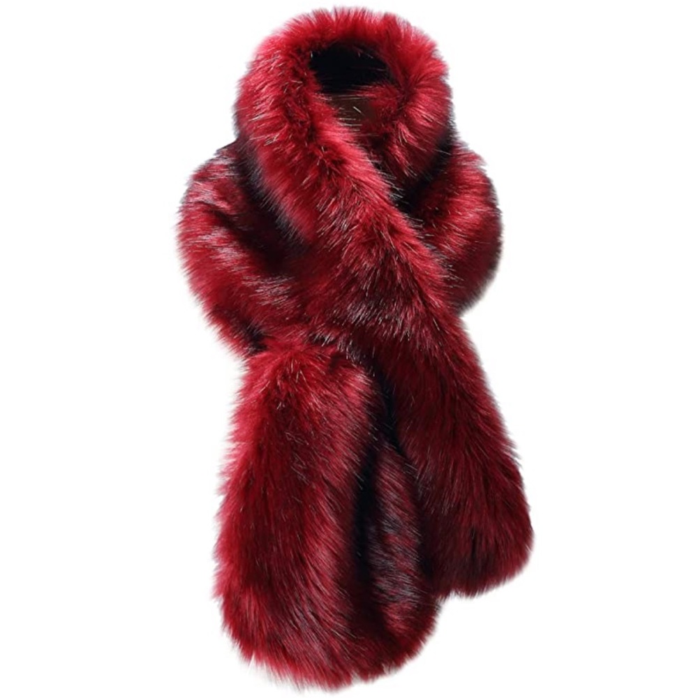 Faux Fur Shawl